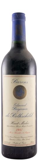 1987 Barons Edmond & Benjamin de Rothschild Haut-Médoc tinto