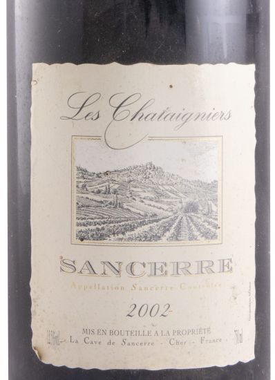 2002 La Cave de Sancerre Les Chataigniers Sancerre red