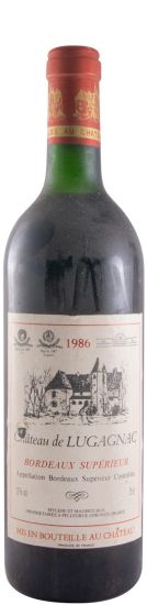 1986 Château de Lugagnac Bordeaux Supérieur red