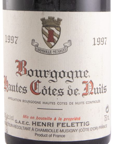 1997 Domaine Henri Felettig Hautes-Côte de Nuits red