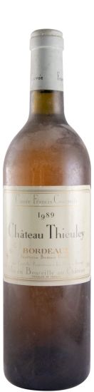 1989 Château Thieuley Bordeaux white