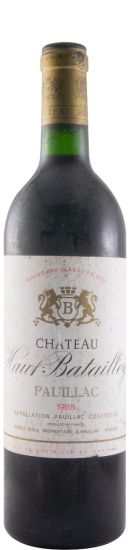 1985 Château Haut-Batailley Pauillac tinto
