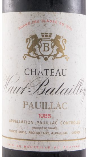 1985 Château Haut-Batailley Pauillac tinto