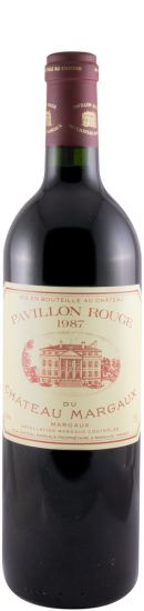 1987 Château Margaux Pavillon Rouge tinto