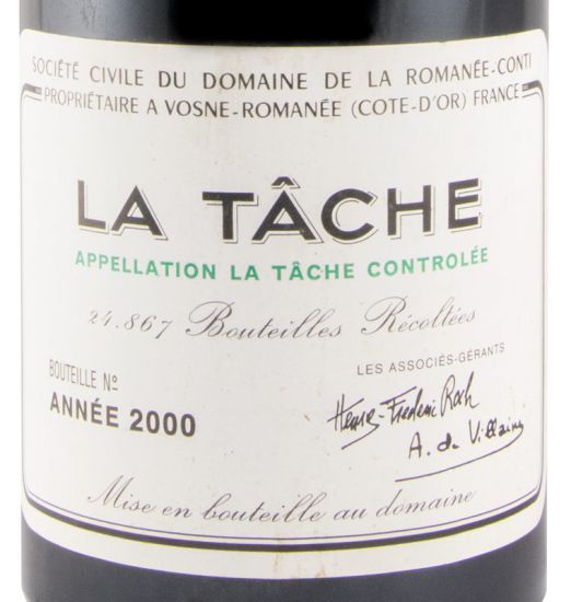2000 Domaine de la Romanée-Conti La Tâche red