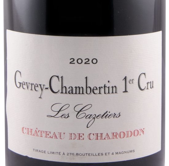 2020 Château de Charodon Les Cazetiers Gevrey-Chambertin tinto