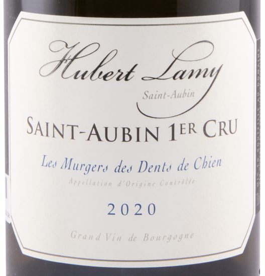 2020 Domaine Hubert Lamy Les Murgers des Dents de Chien Premier Cru Saint-Aubin branco