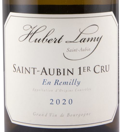 2020 Domaine Hubert Lamy En Remilly Premier Cru Saint-Aubin branco