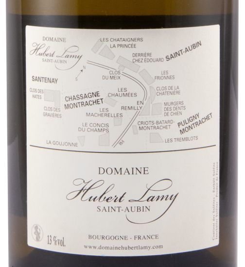 2020 Domaine Hubert Lamy En Remilly Premier Cru Saint-Aubin branco