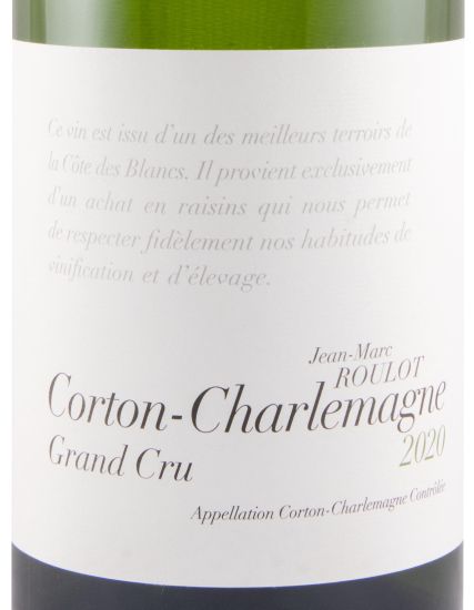 2020 Jean-Marc Roulot Corton-Charlemagne branco