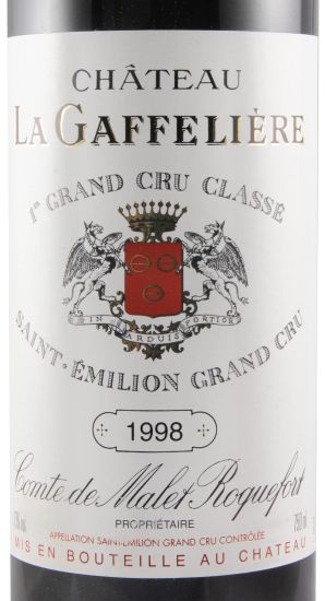 1998 Château La Gaffelière Saint-Émilion tinto