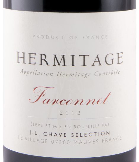 2012 Domaine Jean-Louis Chave Sélection Farconnet Hermitage tinto