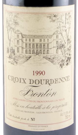 1990 Croix Dourdenne Fronton red