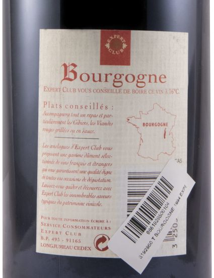 1994 Expert Club Bourgogne red