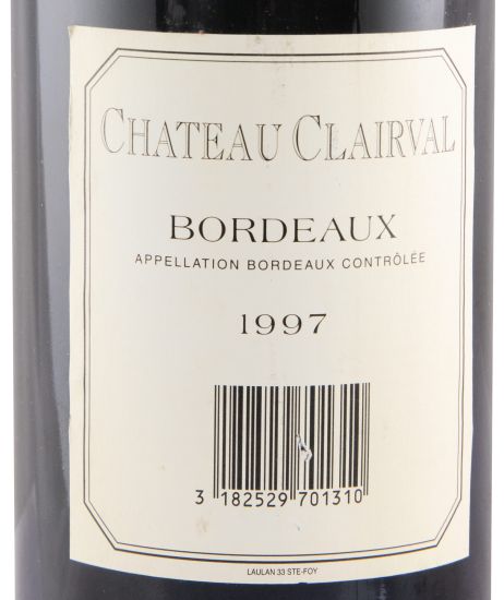 1997 Château Clairval Bordeaux red