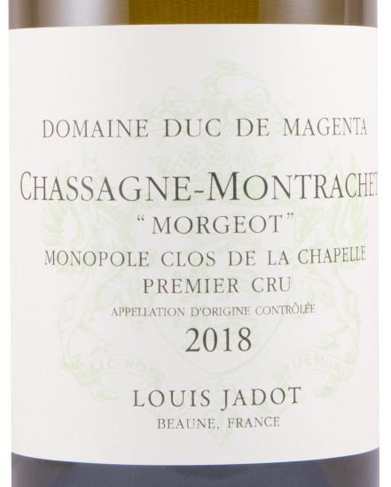 2018 Louis Latour Morgeot Chassagne-Montrachet white