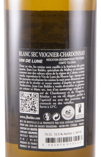 2015 Jean-Luc Baldès Clos Triguedina Cahors branco