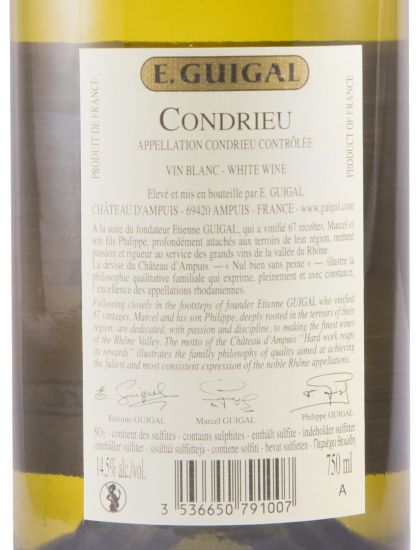 2020 E. Guigal Condrieu branco
