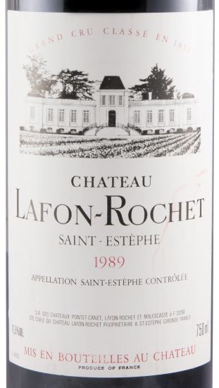1989 Château Lafon-Rochet Saint-Estèphe red