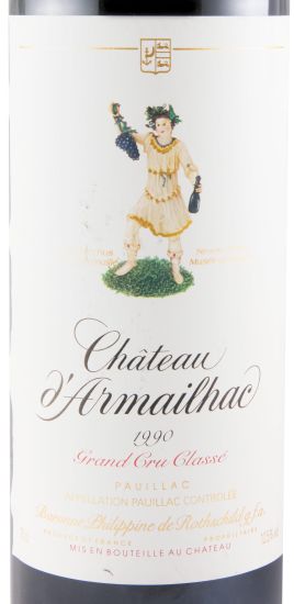 1990 Château d'Armailhac Pauillac red