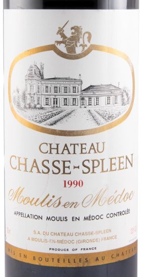 1990 Château Chasse-Spleen Moulis-en-Médoc red
