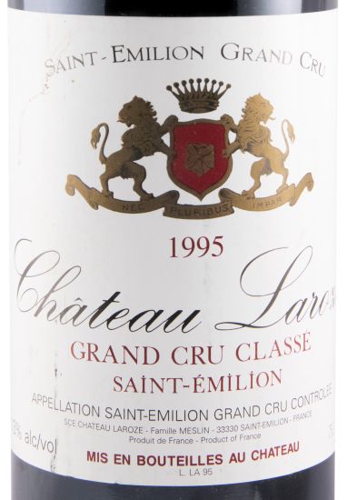 1995 Château Laroze Saint-Émilion tinto
