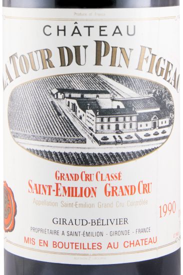 1990 Château La Tour du Pin Figeac Saint-Émilion red