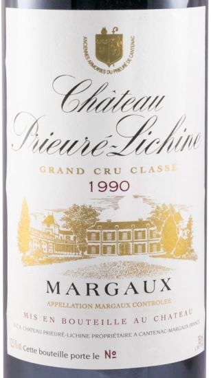 1990 Château Prieuré-Lichine Margaux red