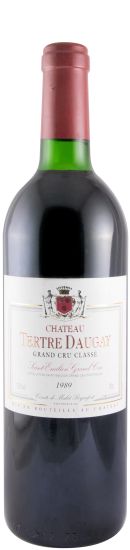 1989 Château Tertre Daugay Saint-Émilion red