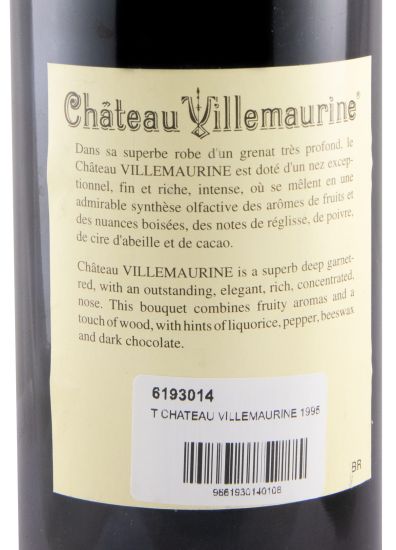 1995 Château Villemaurine Saint-Émilion red