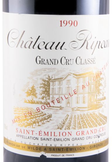 1990 Château Ripeau Saint-Émilion red