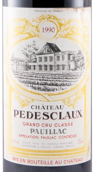1990 Château Pedesclaux Pauillac tinto