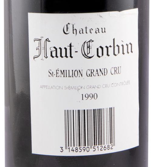 1990 Château Haut-Corbin Saint-Émilion red