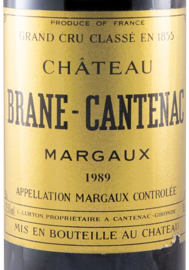 1989 Château Brane-Cantenac Margaux tinto