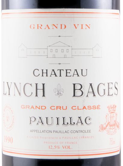 1990 Château Lynch-Bages Pauillac tinto