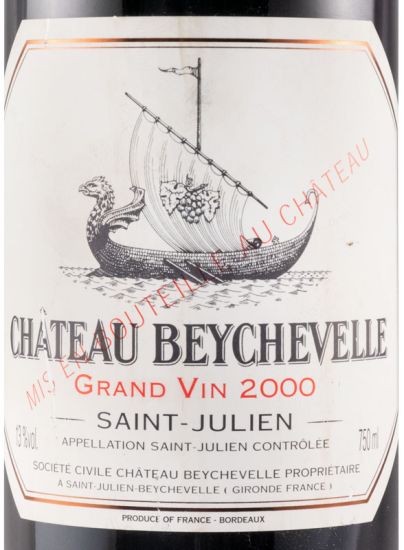 2000 Château Beychevelle Saint-Julien tinto