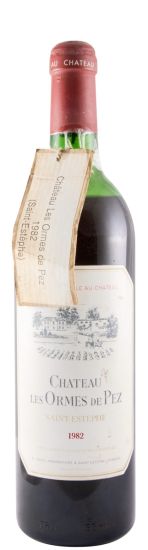 1982 Château Les Ormes de Pez Saint-Estèphe red