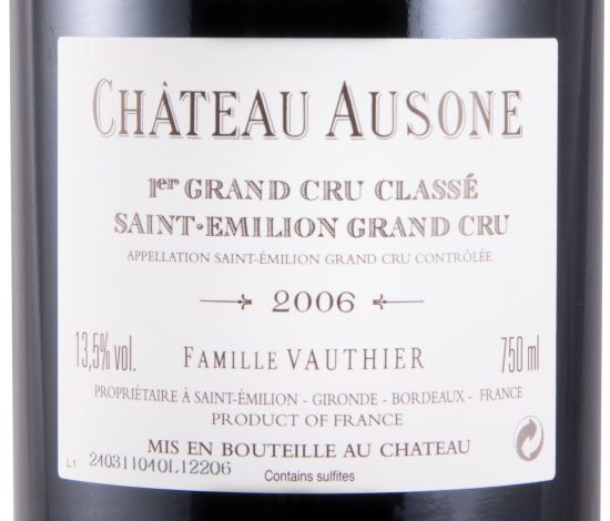 2006 Château Ausone Saint-Émilion tinto
