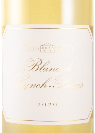 2020 Château Lynch-Bages Blanc de Lynch-Bages Pauillac branco