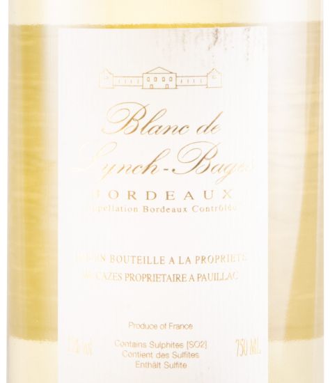 2021 Château Lynch-Bages Blanc de Lynch-Bages Pauillac branco