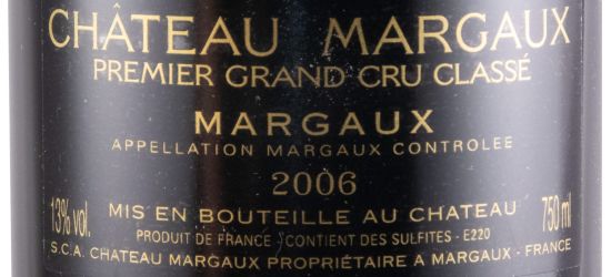 2006 Château Margaux tinto