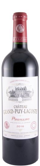 2016 Château Grand-Puy-Lacoste Pauillac tinto