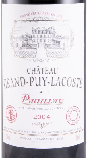 2004 Château Grand-Puy-Lacoste Pauillac tinto