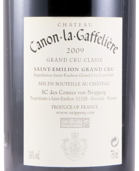 2009 Château Canon-La-Gaffelière Saint-Émilion tinto