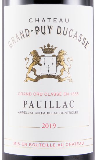 2019 Château Grand-Puy Ducasse Pauillac tinto