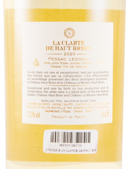 2020 Château Haut-Brion La Clarté de Haut-Brion Pessac-Léognan branco