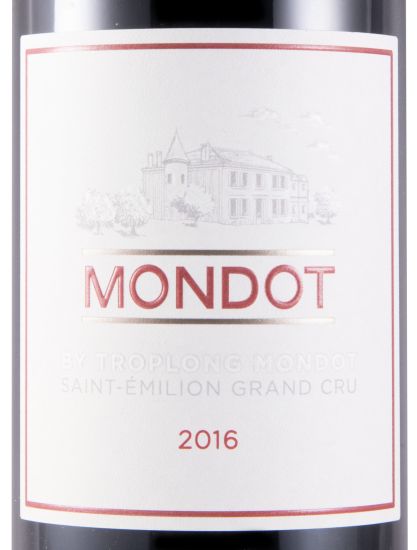2016 Mondot Saint-Émilion tinto