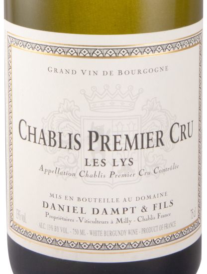 2021 Domaine Daniel Dampt Les Lys Premier Cru Chablis branco