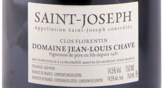 2020 Domaine Jean-Louis Chave Clos Florentin Saint-Joseph tinto