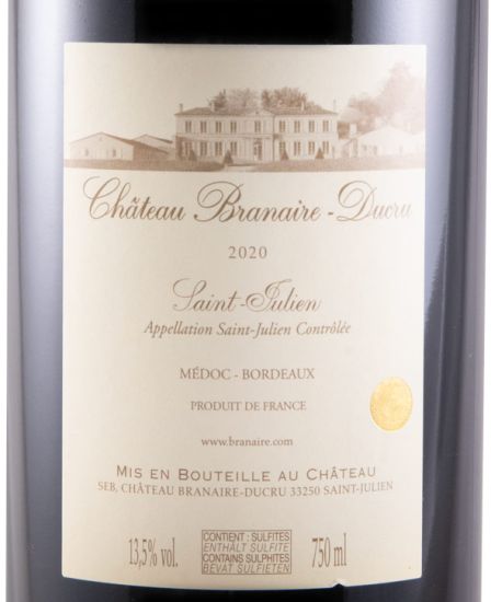 2020 Château Branaire-Ducru Saint-Julien tinto
